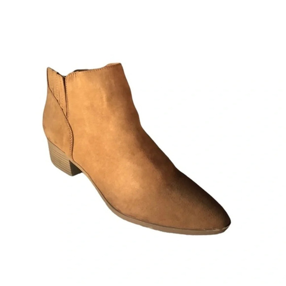 American Rag Women's Tori Fabric Pointed Toe Ankle Fashion Boots Brown Size 11 M - Picture 8 of 12